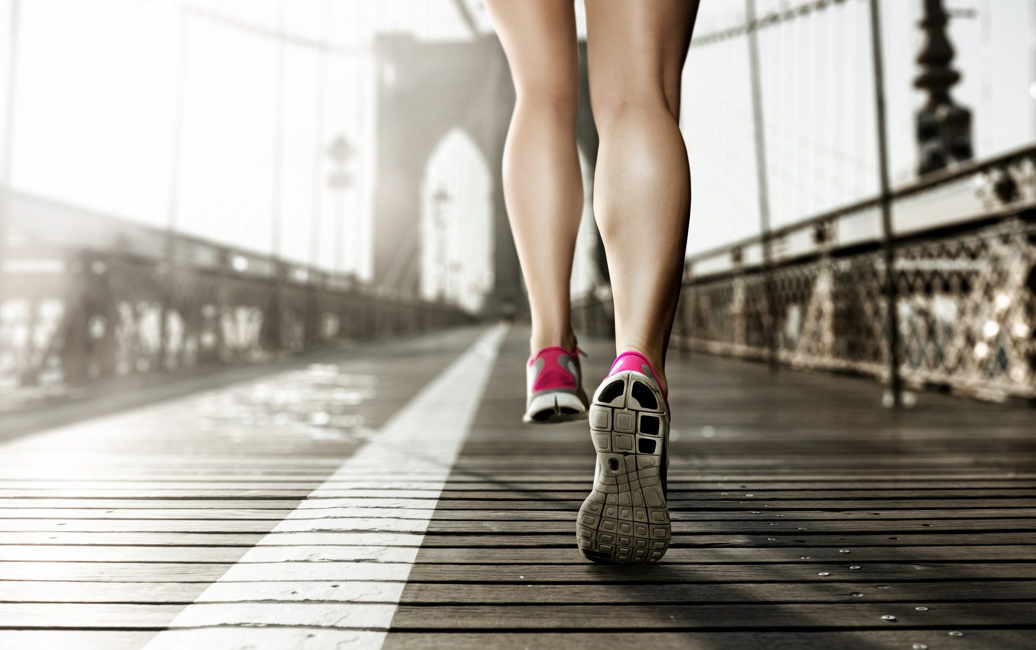 woman running