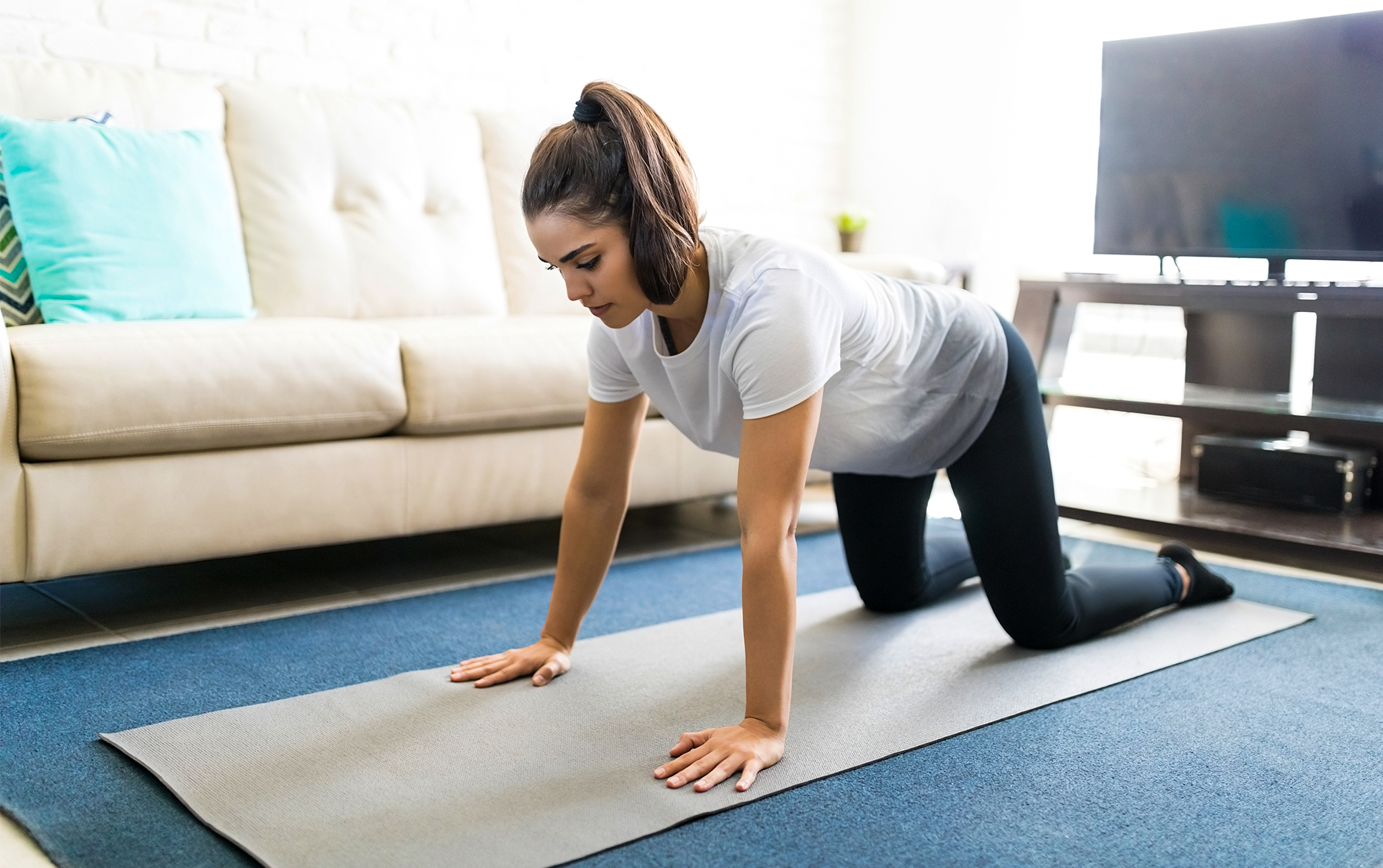 Horizontal Squat Stretch