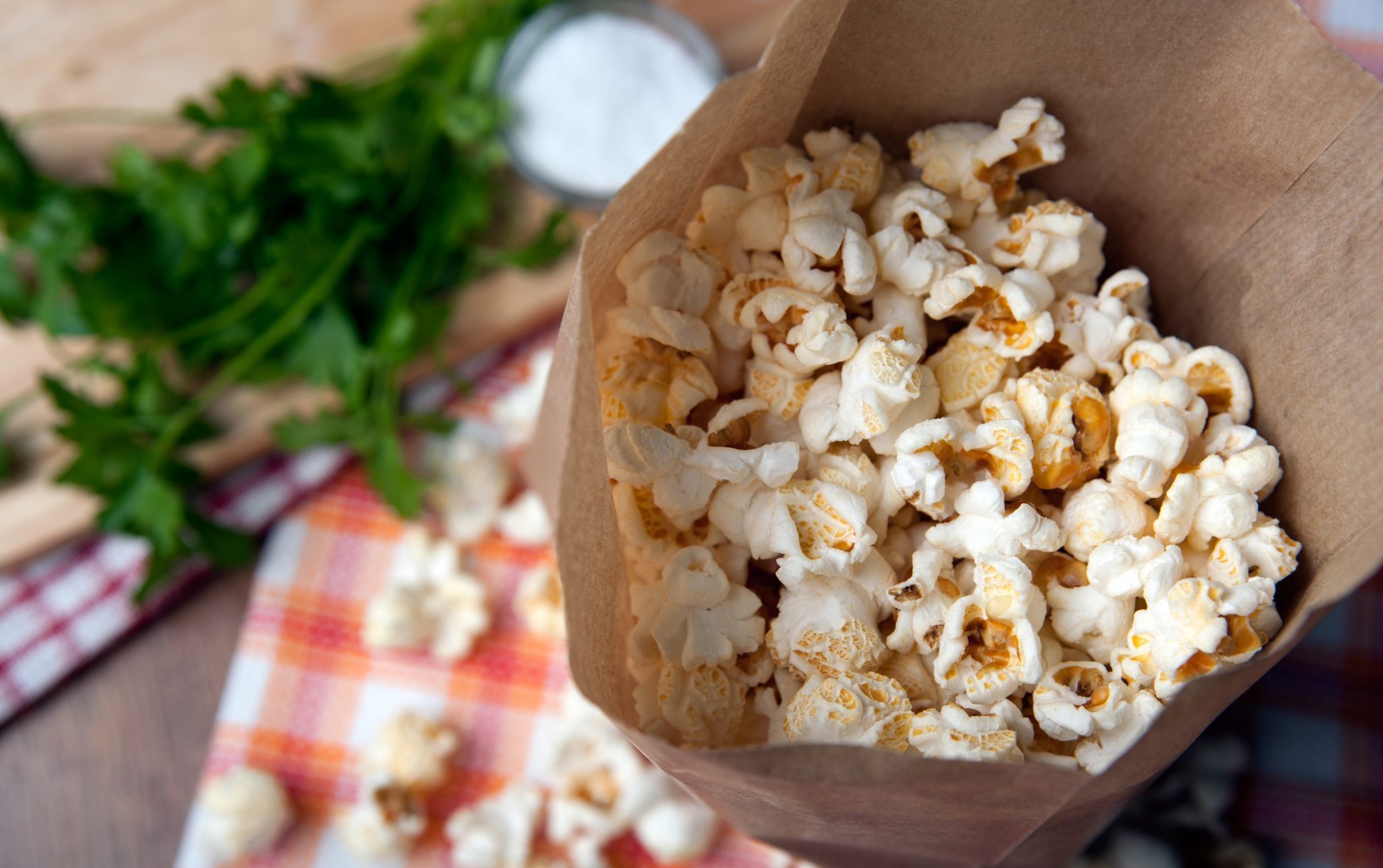 brown bag popcorn