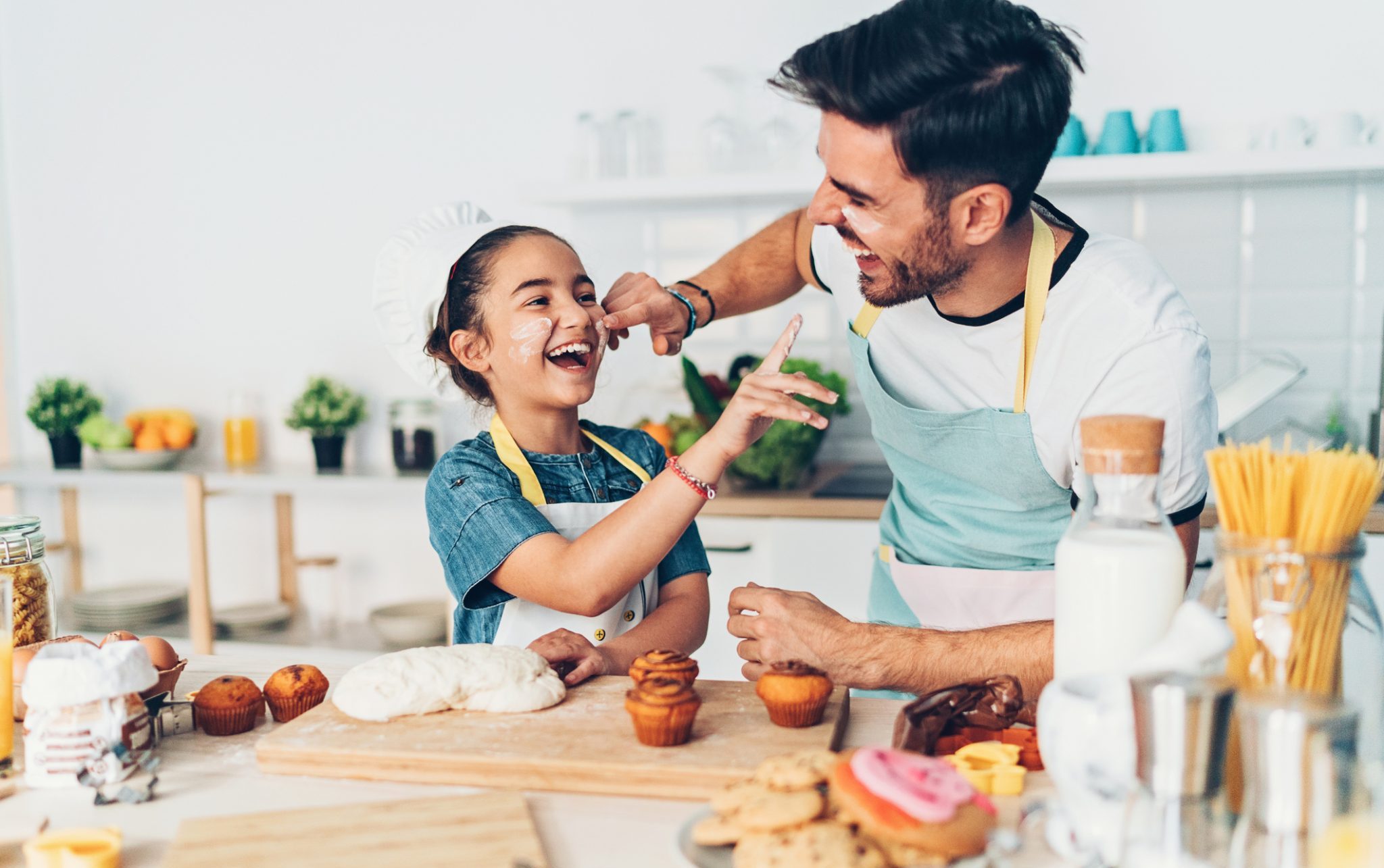 cooking with dad