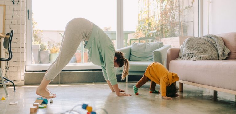 19 Stress-Free Workouts to Do With Your Kids at Home
