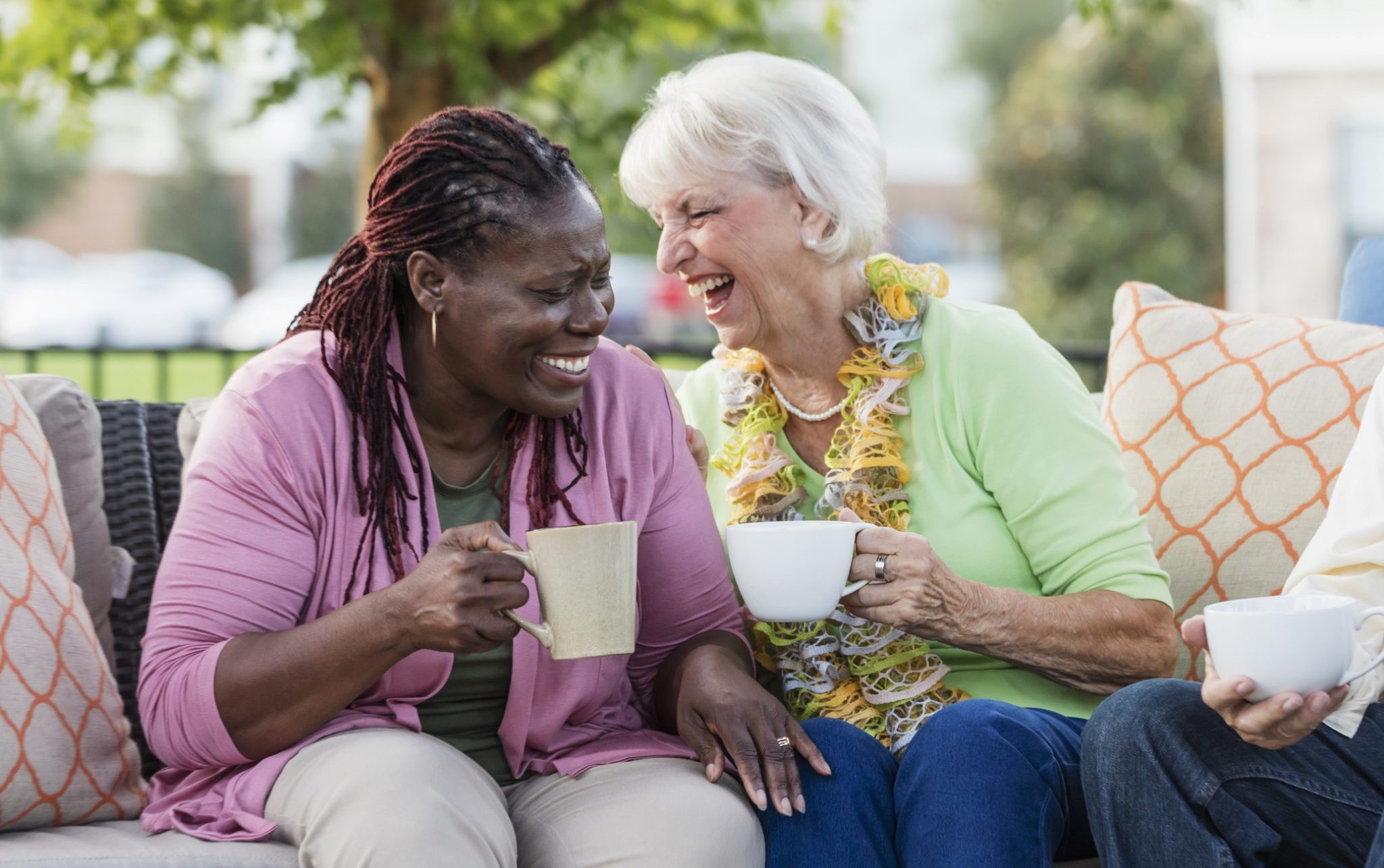 laughing women